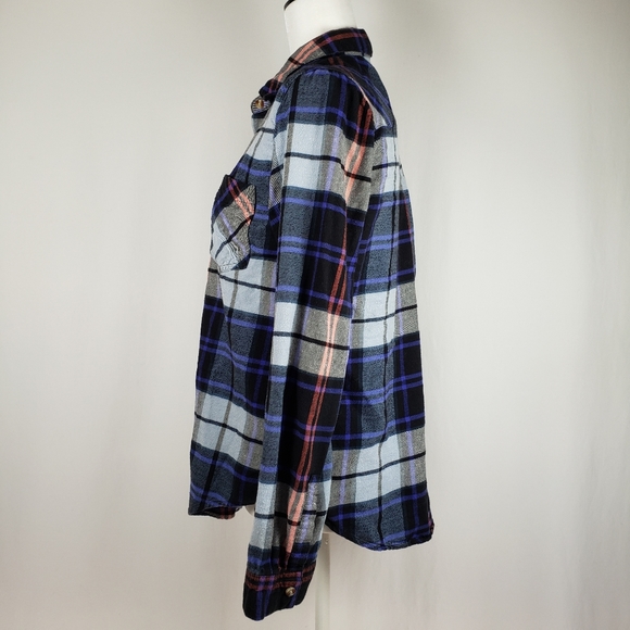 UO BDG Flannel Button Down Shirt - Picture 4 of 6